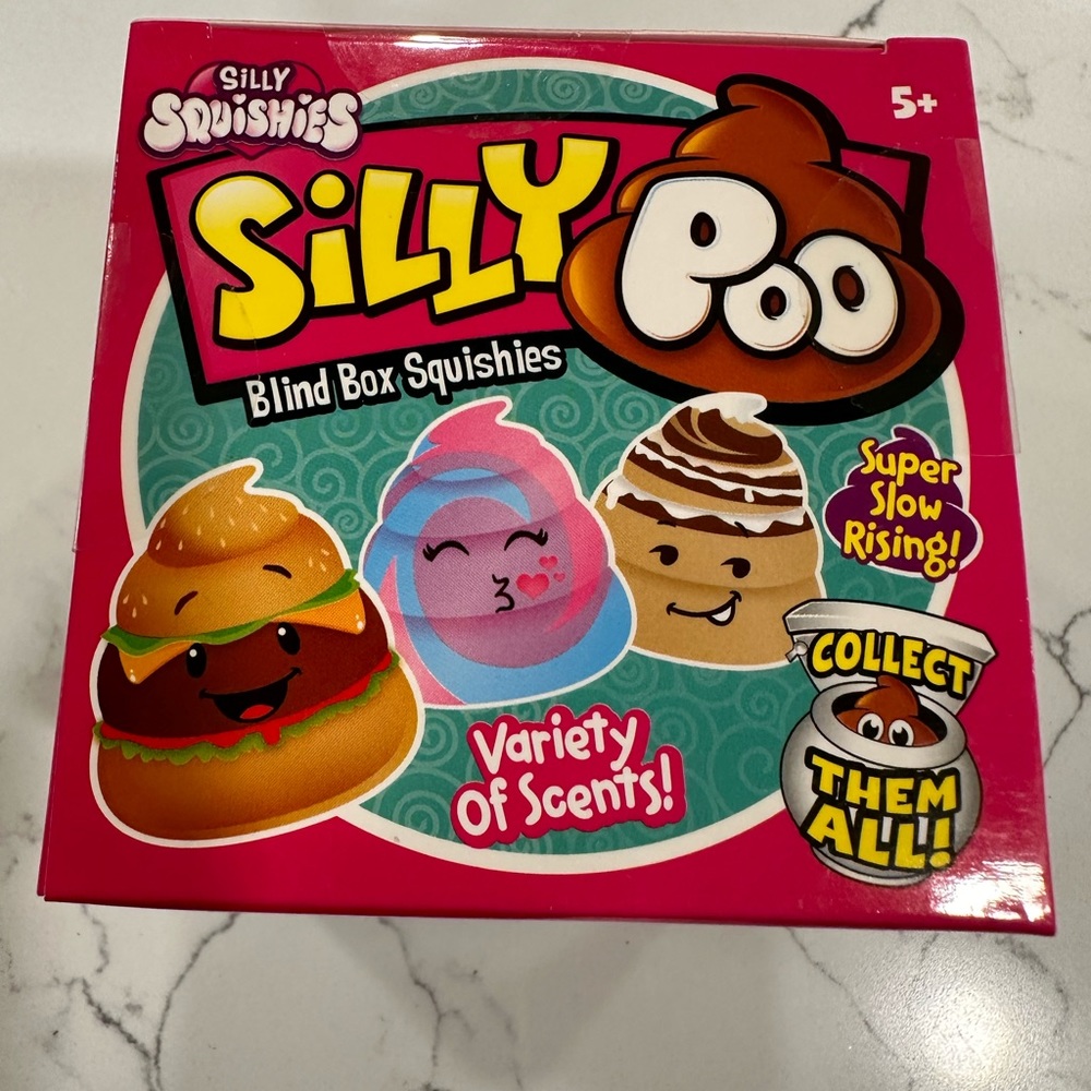 NWT Silly Squishies Silly Poo Blind Box Squishie S’mores Squishie.